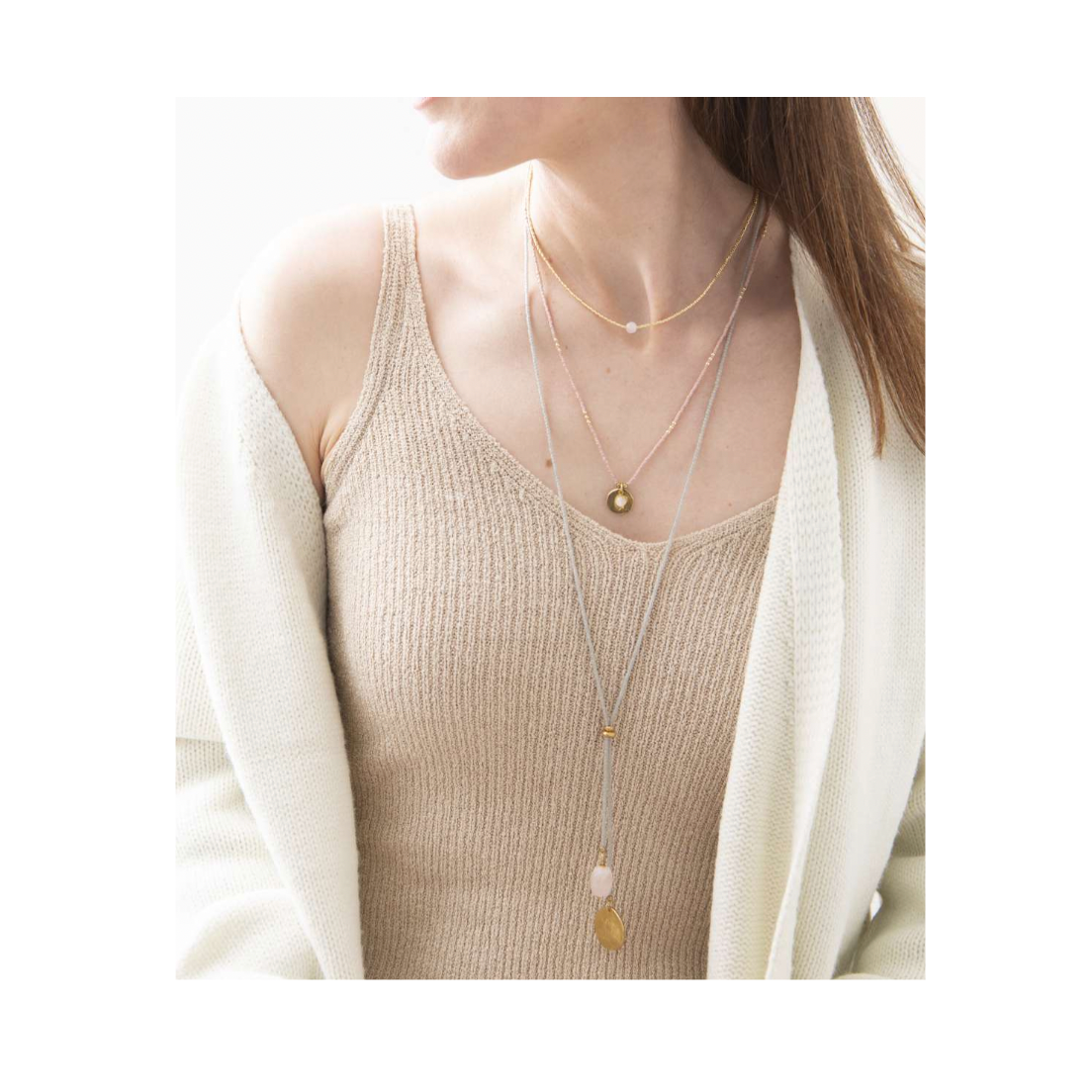 A Beautiful Story - kaulakoru - Rose Quartz