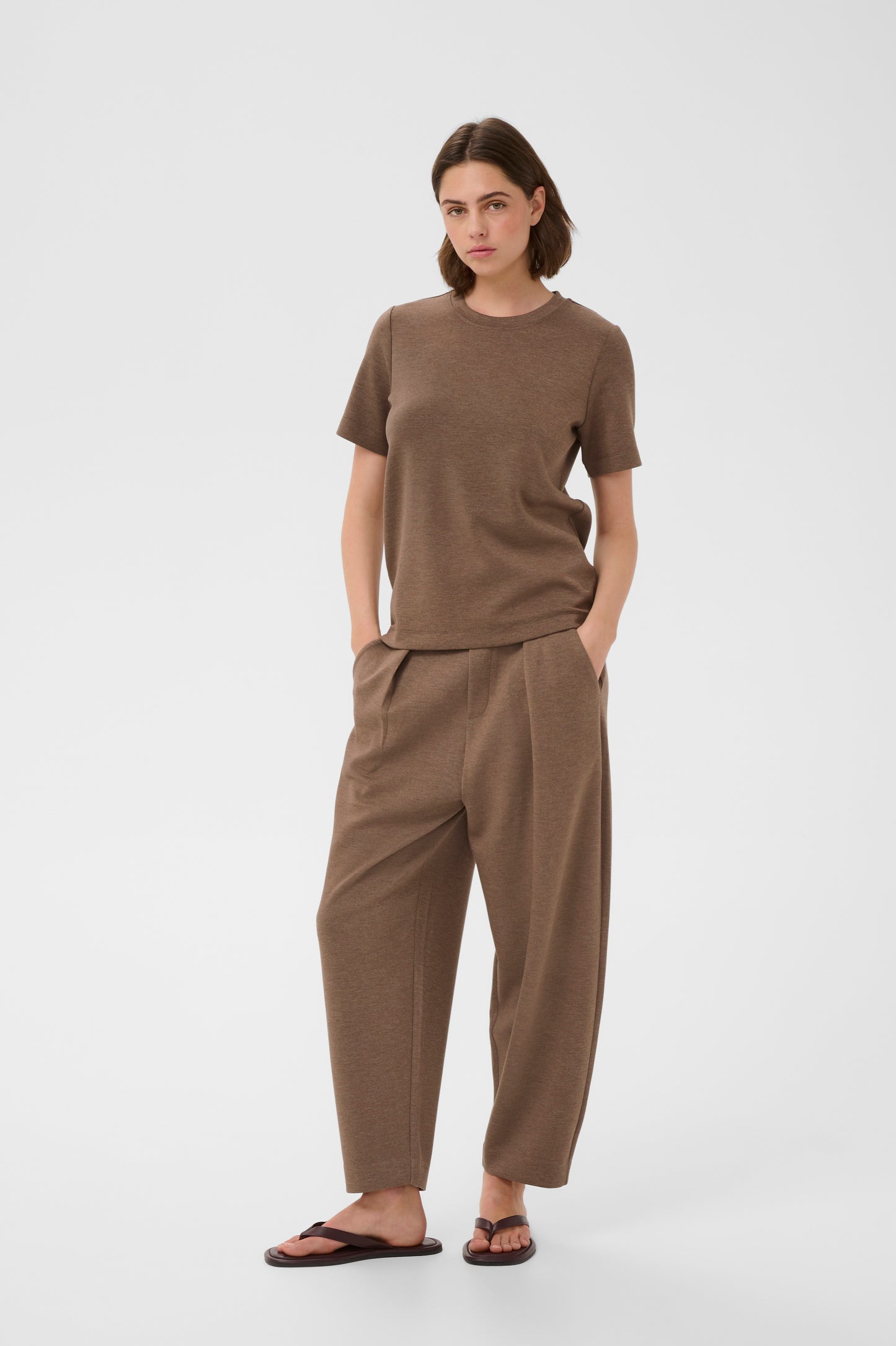 InWear - t-paita - ruskea