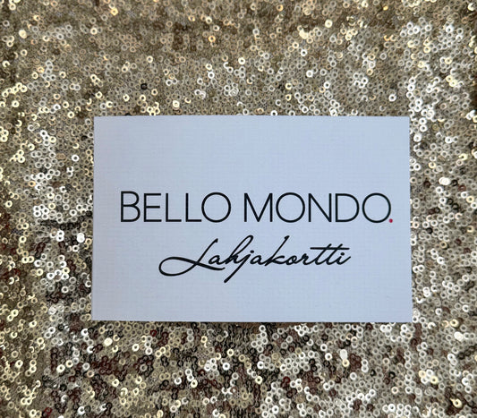 Bello Mondo, lahjakortti