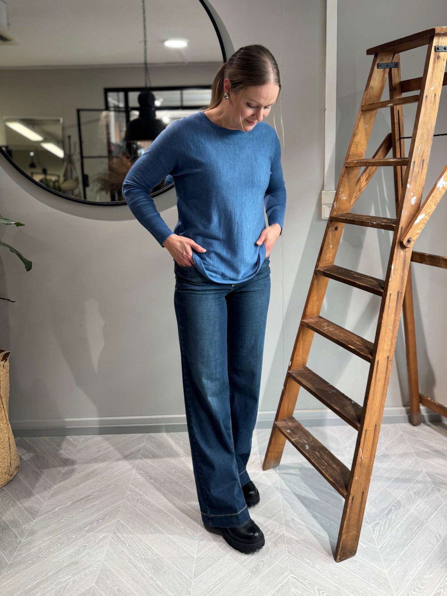 Claire Woman - neule - sininen