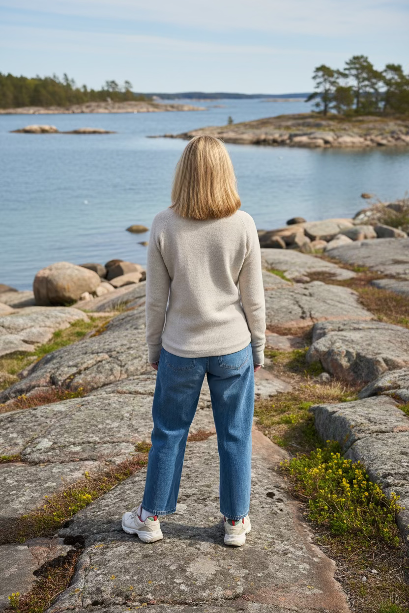 Holebrook - neulepusero - vaaleanharmaa