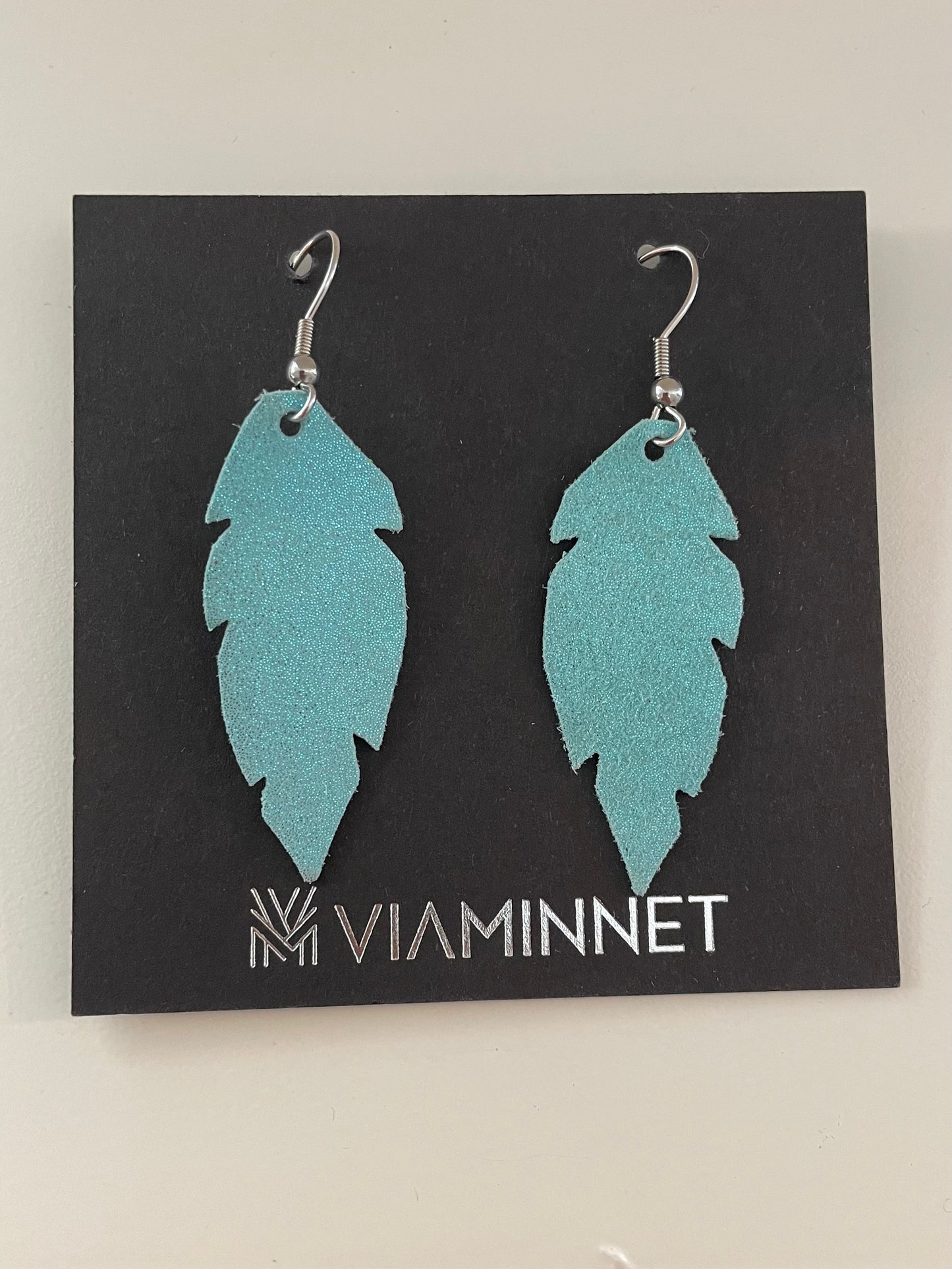 Viaminnet - korvakorut - turkoosi