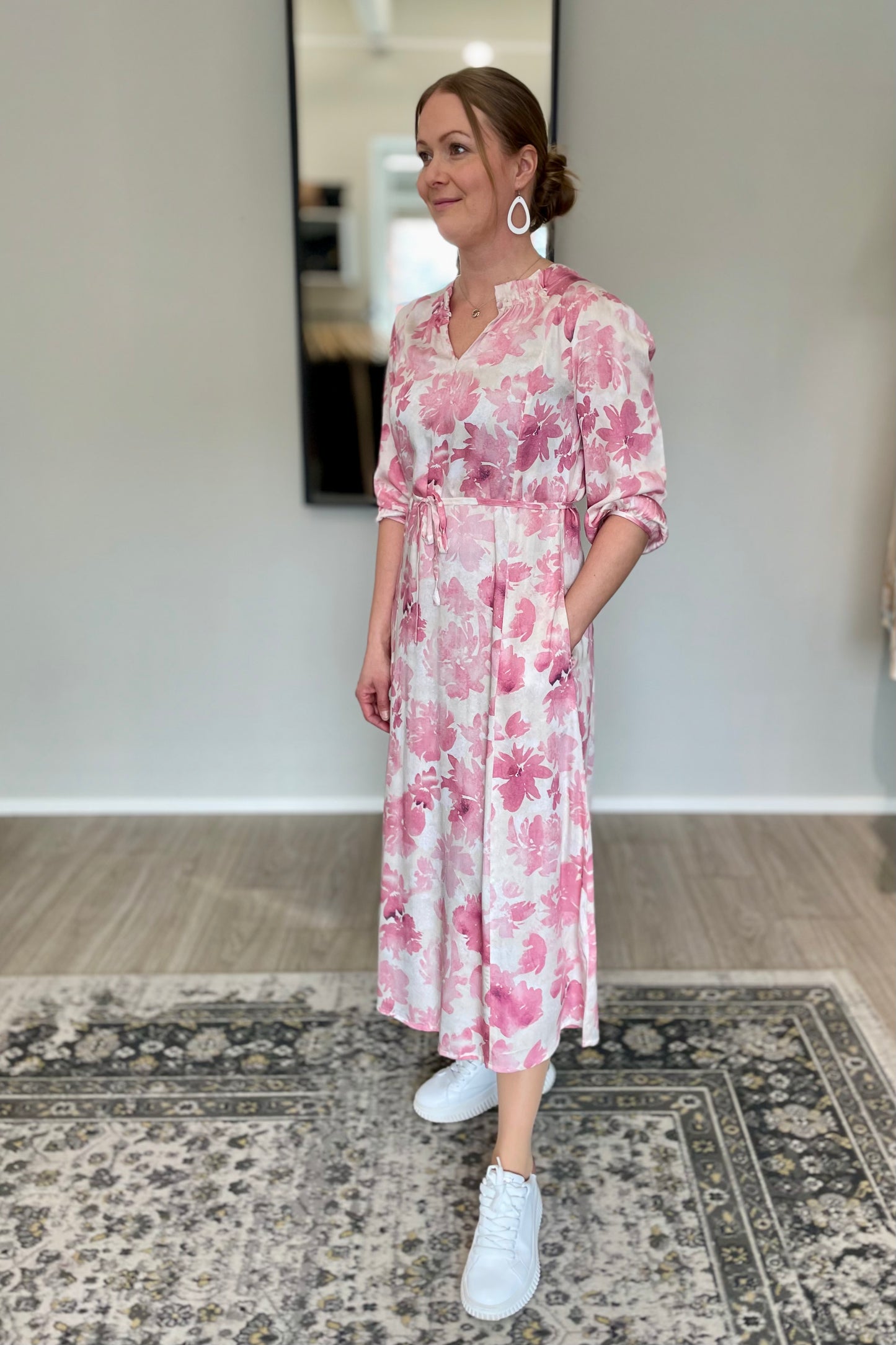 Claire Woman - mekko - koralli/printti