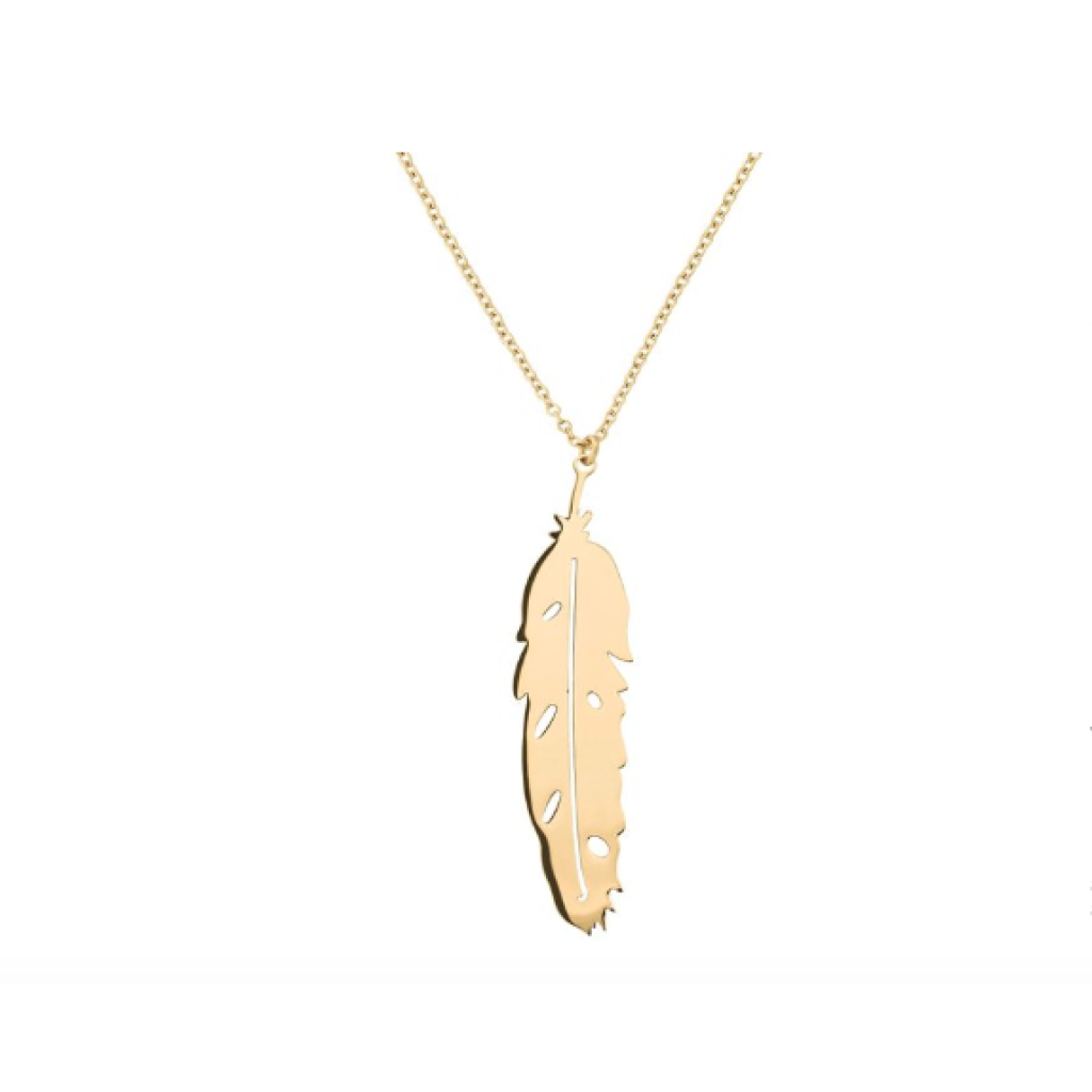 Edblad - kaulakoru - Feather Long Gold