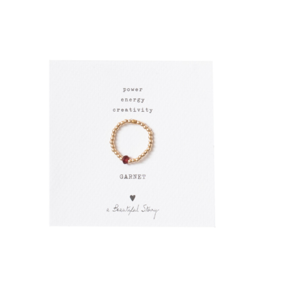 A Beautiful Story - sormus - Garnet