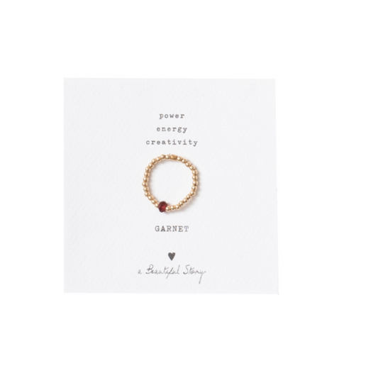 A Beautiful Story - sormus - Garnet